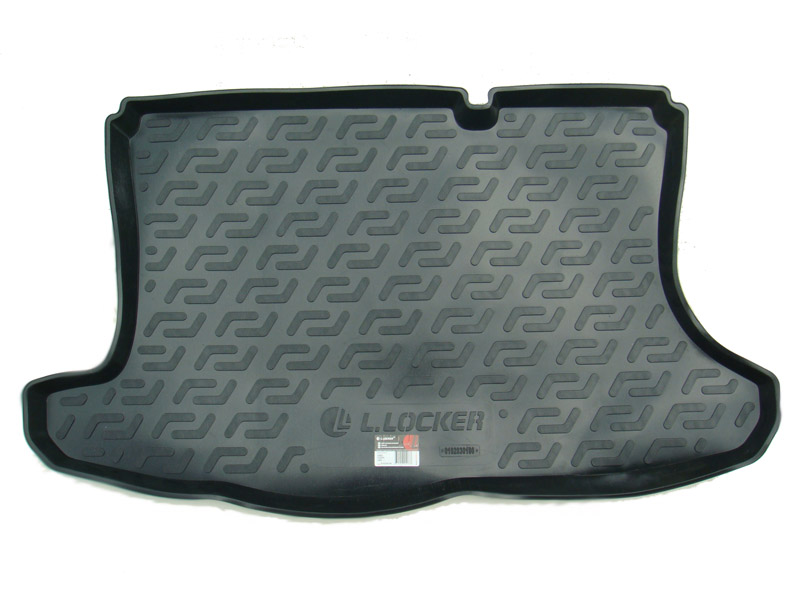 Коврик в багажник Ford Fusion '2002-2012 (хетчбек) L.Locker (черный, пластиковый)