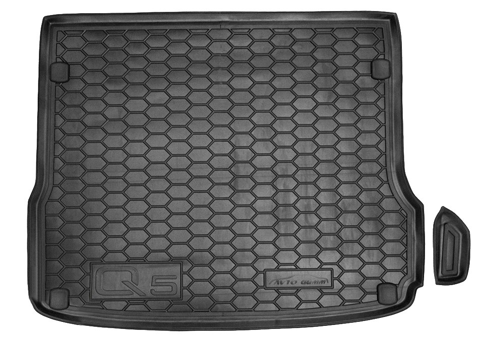 Коврик в багажник Audi Q5 '2008-2016 Avto-Gumm (черный, пластиковый)