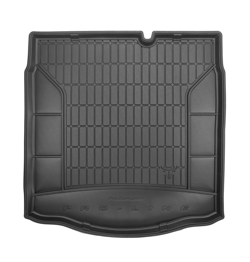 Коврик в багажник Citroen C-Elysee '2012-> (седан) Frogum (черный, резиновый)