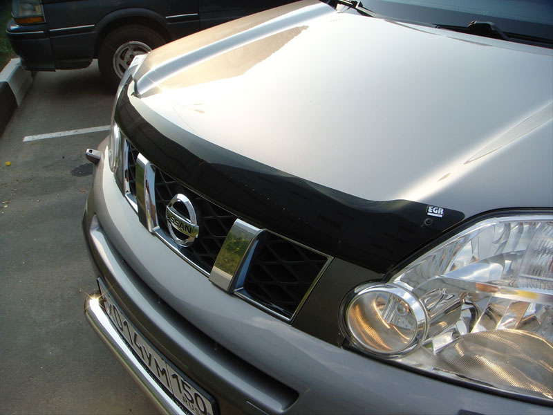 Дефлектор капота Nissan X-Trail (T31) '2007-2014 (без логотипа) EGR