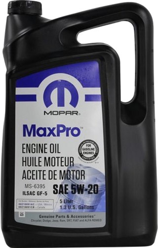 Масло моторное Mopar MAXPRO SAE 5W-20 5 л (68218891AC)