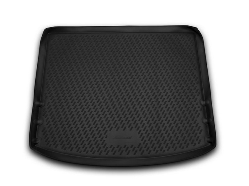 Коврик в багажник Mazda 3 '2013-2019 (хетчбек) Cartecs (черный, полиуретановый)