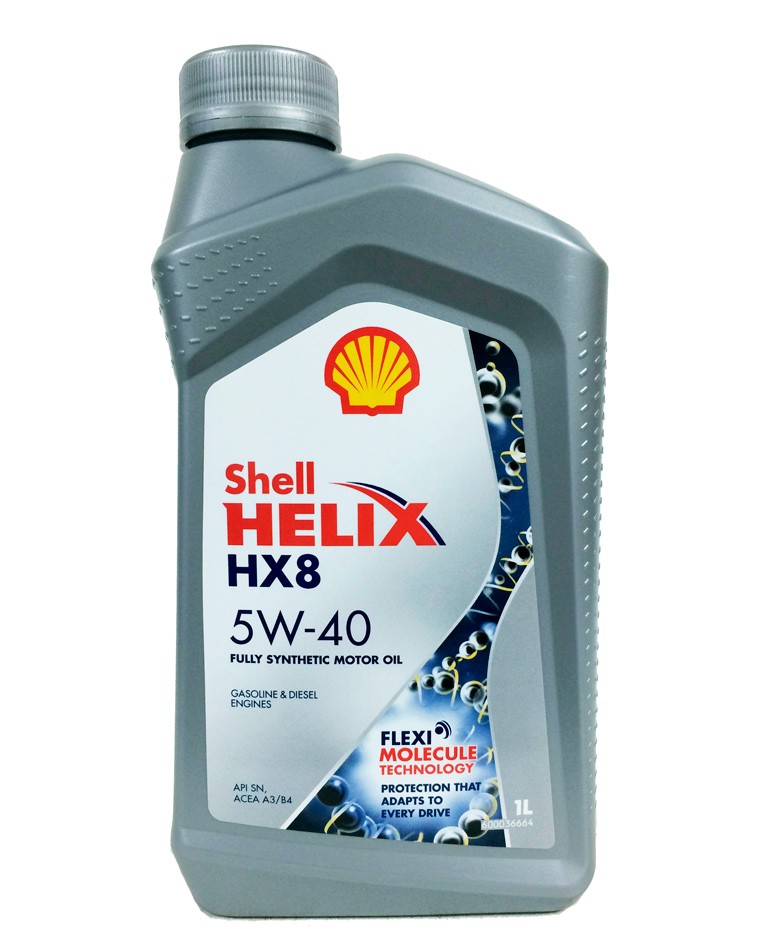 Масло моторное Shell Helix HX8 Synthetic 5W-40 1 л (550040424)