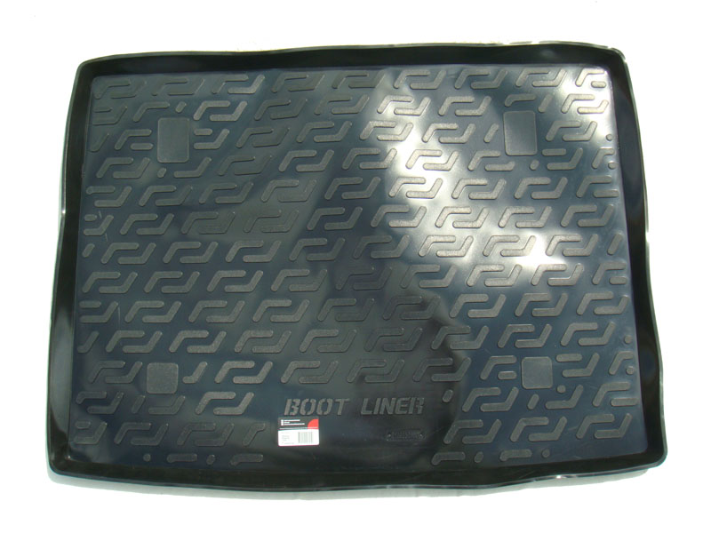 Коврик в багажник Renault Kangoo '1998-2008 (пассажирский) L.Locker (черный, пластиковый)