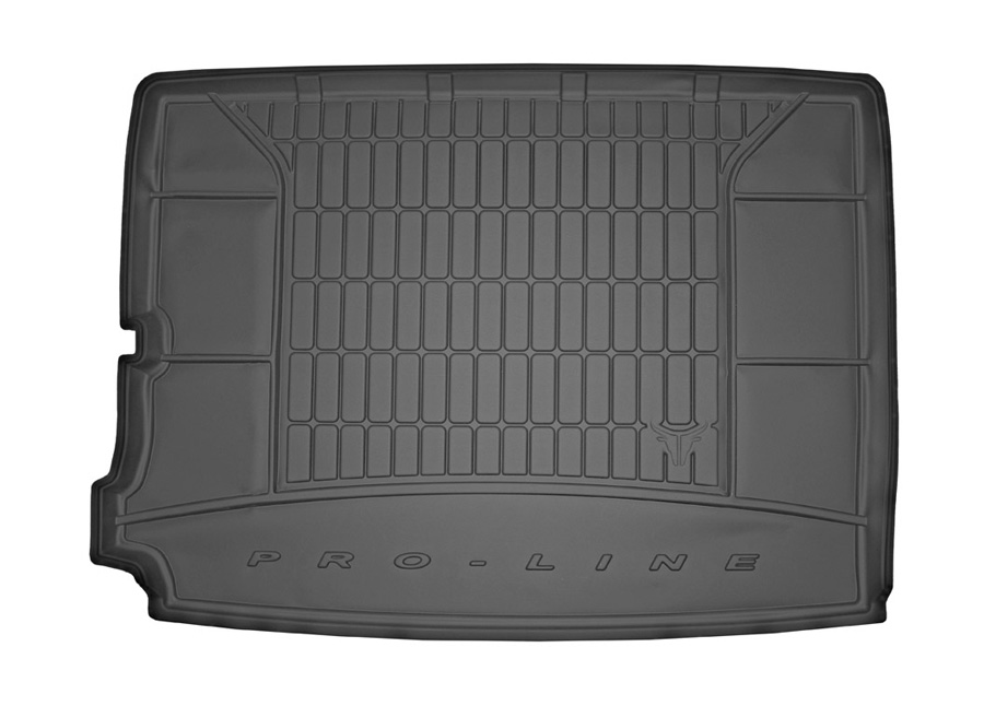 Коврик в багажник Peugeot 5008 '2017-> (длинный) Frogum (черный, резиновый)