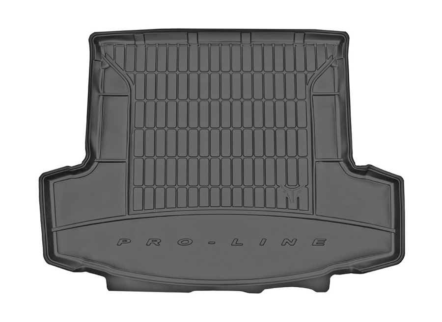 Коврик в багажник Chevrolet Captiva '2006-> (7-ми местный, длинный) Frogum (черный, резиновый)