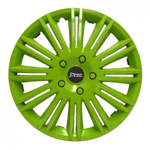 Колпаки на колеса (комплект 4 шт., модель Discovery Green, размер 13 дюймов) J-Tec