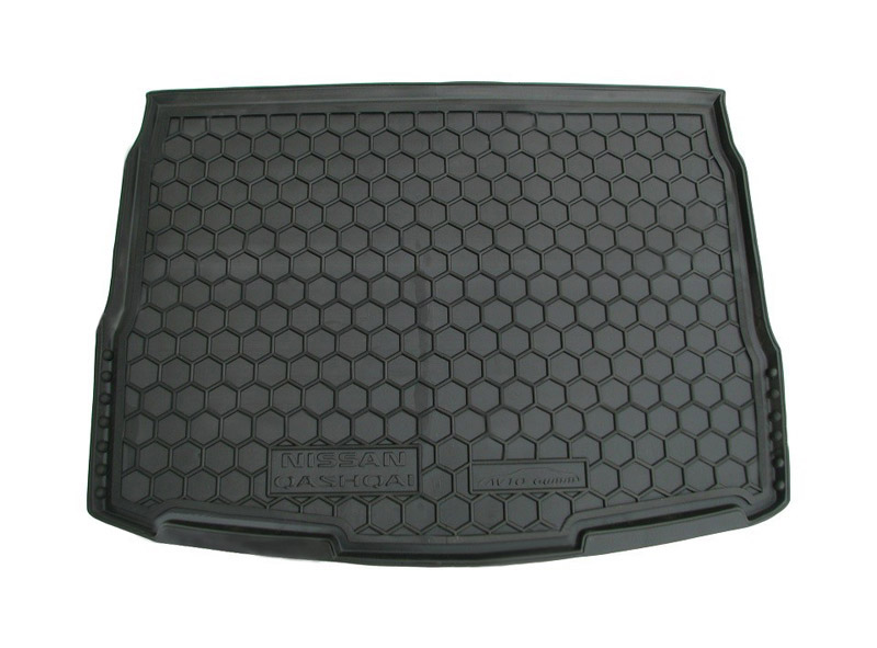 Коврик в багажник Nissan Qashqai '2014-2017 Avto-Gumm (черный, пластиковый)