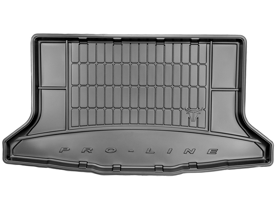 Коврик в багажник Suzuki SX4 '2006-2013 (хетчбек, нижний) Frogum (черный, резиновый)