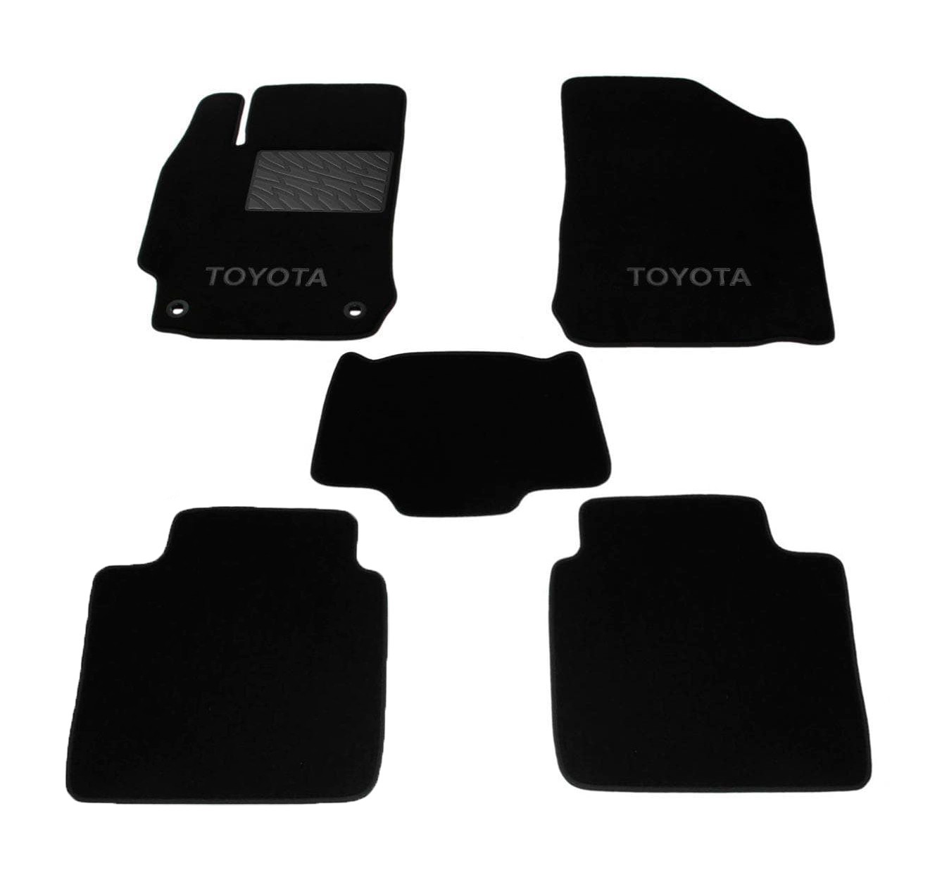 Коврики в салон Toyota Camry '2011-2014 (исполнение COMFORT, WIENA) CMM (черные)