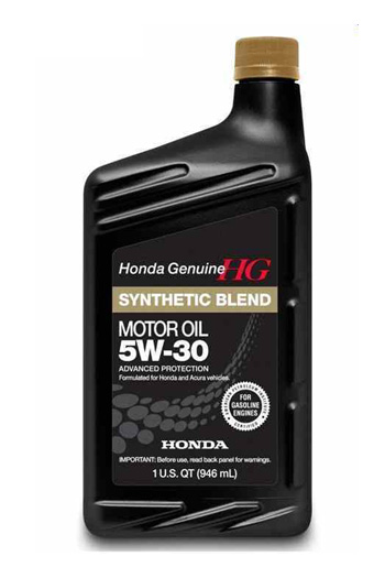 Масло моторное HONDA Synthetic Blend 5W-30, 0,946 л, ориг.№ 08798-9034