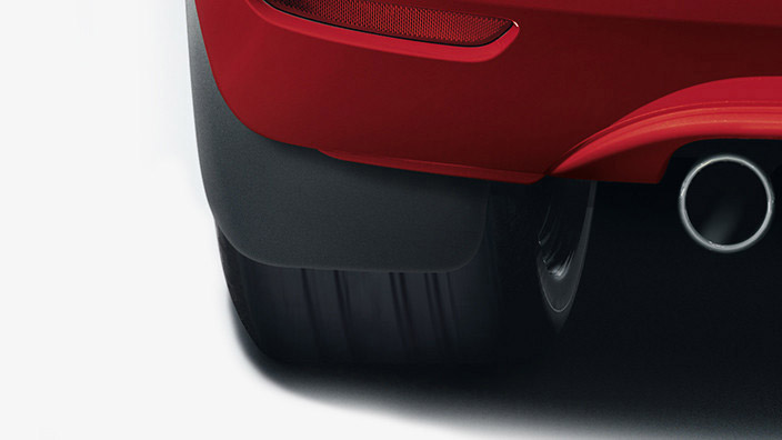 Брызговики Volkswagen Scirocco '2008-2014 (задние, оригинальные, № 1K8075101 ) VAG