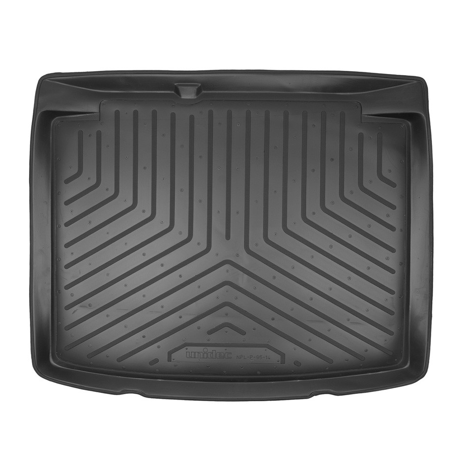 Коврик в багажник Volkswagen Golf 4 '1997-2003 (хетчбек) Norplast (черный, пластиковый)