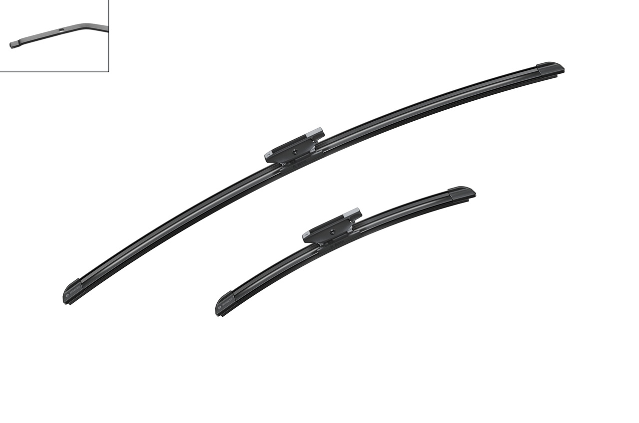 BOSCH Щітка склоочисника К-Т БЕЗКАРКАСНИЙ AEROTWIN / 650/340 MM / A868S / ЛІВИЙ РУЛЬ
