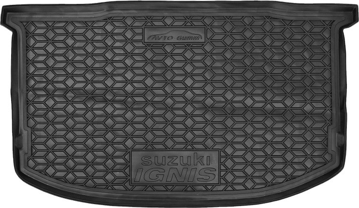 Коврик в багажник Suzuki Ignis '2016-> Avto-Gumm (черный, полиуретановый)