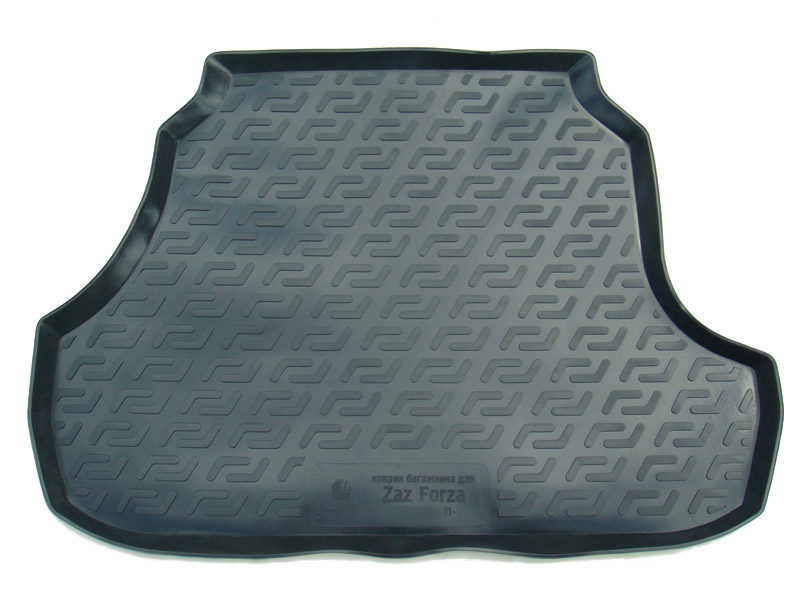 Коврик в багажник ЗАЗ (ZAZ) Forza '2011-> (седан) L.Locker (черный, пластиковый)
