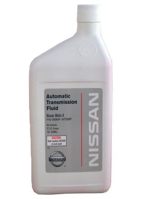 Масло трансмиссионное Nissan ATF Matic S 0.946 л (999MPMTS00P / 999MPMAT00S)