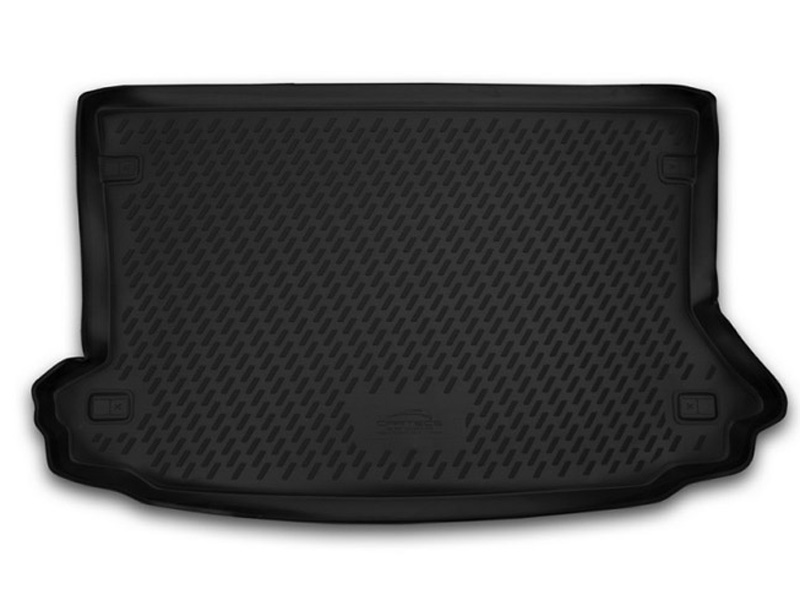 Коврик в багажник Ford EcoSport '2012-2017 Cartecs (черный, полиуретановый)