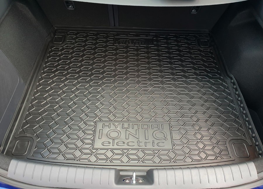 Коврик в багажник Hyundai Ioniq '2019-> (Electric, с сабвуфером) Avto-Gumm (черный, полиуретановый)