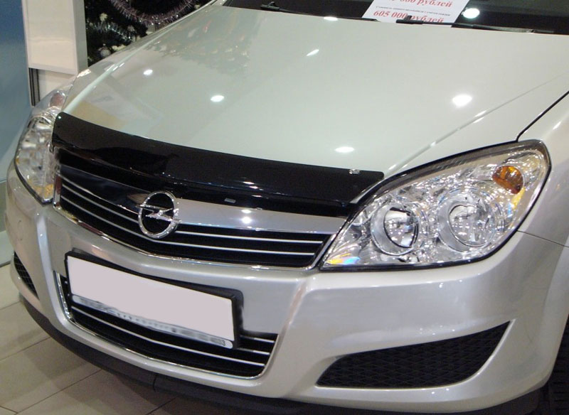 Дефлектор капота Opel Astra (H) '2004-2012 (без логотипа) EGR
