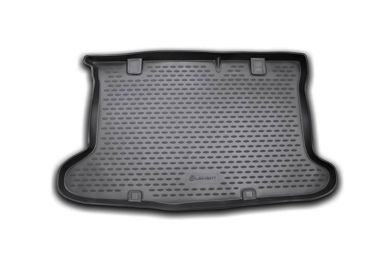 Коврик в багажник Hyundai Accent '2010-2017 (хетчбек) Novline-Autofamily (черный, полиуретановый)