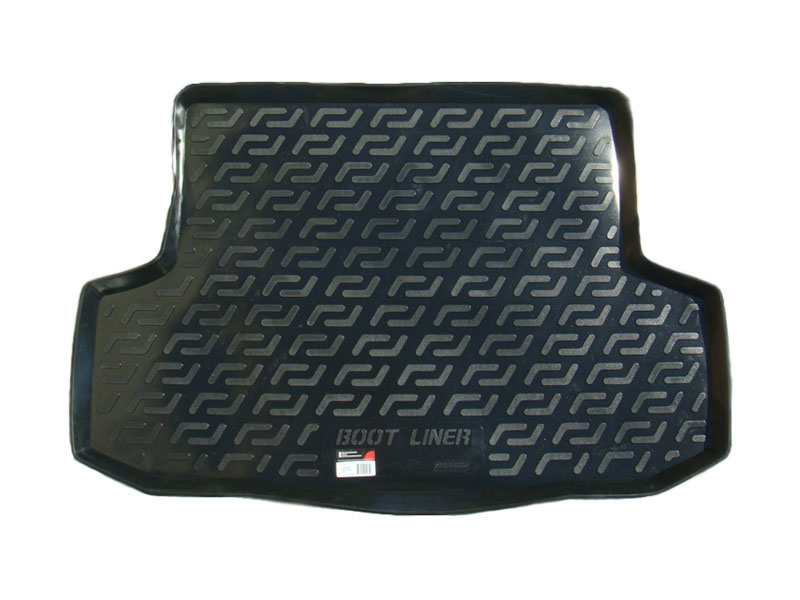 Коврик в багажник Chevrolet Aveo '2006-2011 (седан) L.Locker (черный, резиновый)