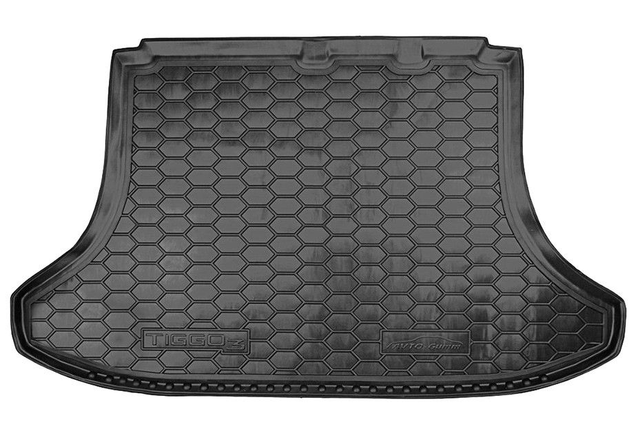 Коврик в багажник Chery Tiggo 3 '2014-> Avto-Gumm (черный, полиуретановый)