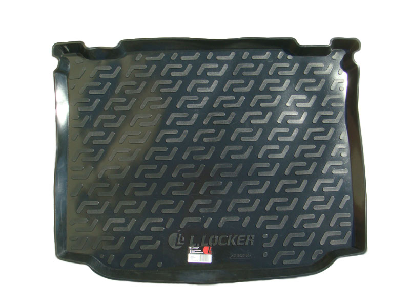 Коврик в багажник Skoda Roomster '2006-> (универсал) L.Locker (черный, резиновый)