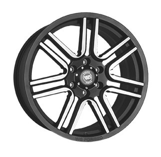 Диски R20 6x135 30 8.5J h 87.1 WS349 MATTE BLACK WITH MACHINED FACE FORGED