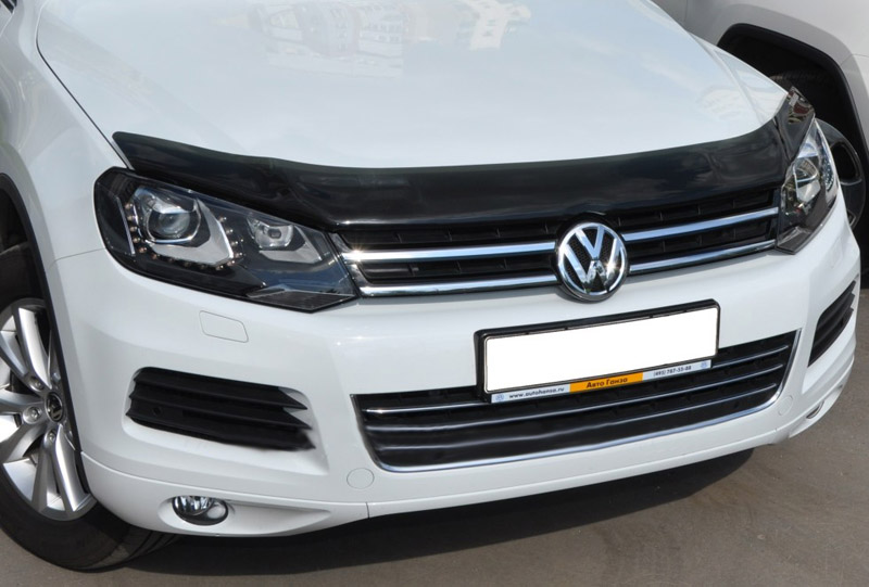 Дефлектор капота Volkswagen Touareg '2010-2018 (без логотипа) EGR
