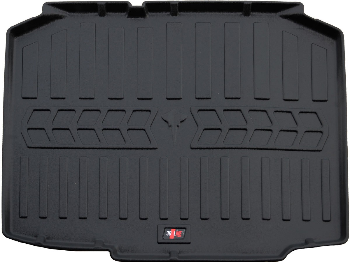 Коврик в багажник Skoda Fabia '2007-2014 (хетчбек) Stingray (черный, полиуретановый)