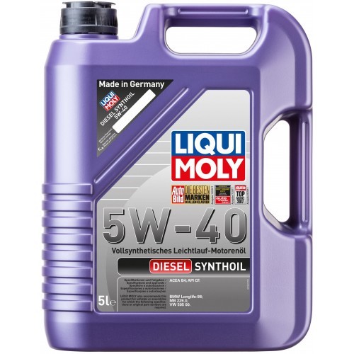 Масло моторное Liqui Moly Diesel Synthoil 5W-40 5 л (1927)
