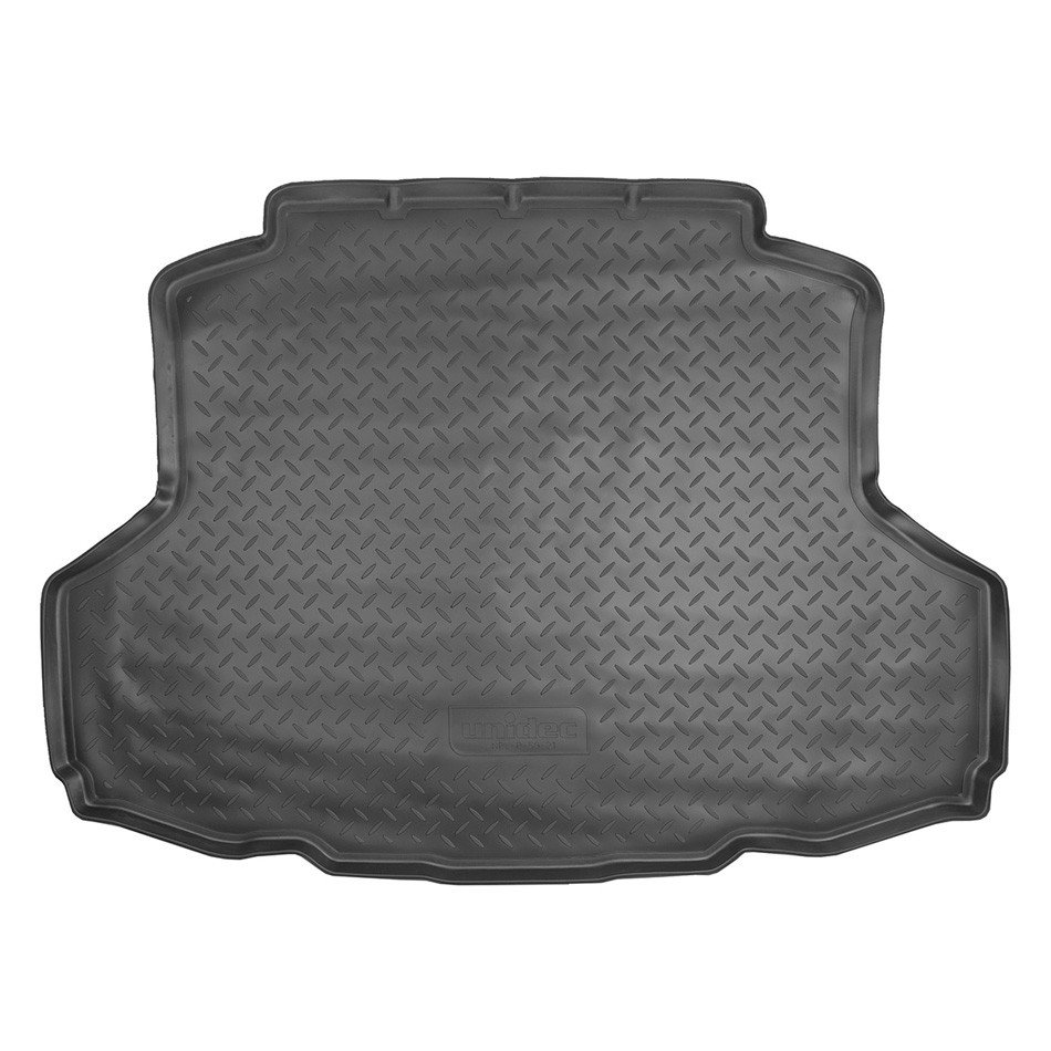 Коврик в багажник Mitsubishi Lancer '2003-2010 (седан) Norplast (черный, пластиковый)