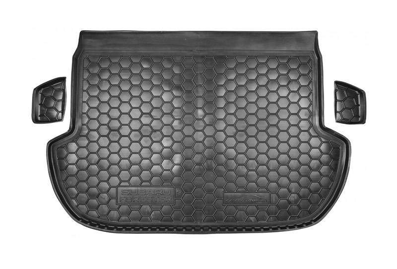 Коврик в багажник Subaru Forester '2012-2018 Avto-Gumm (черный, пластиковый)