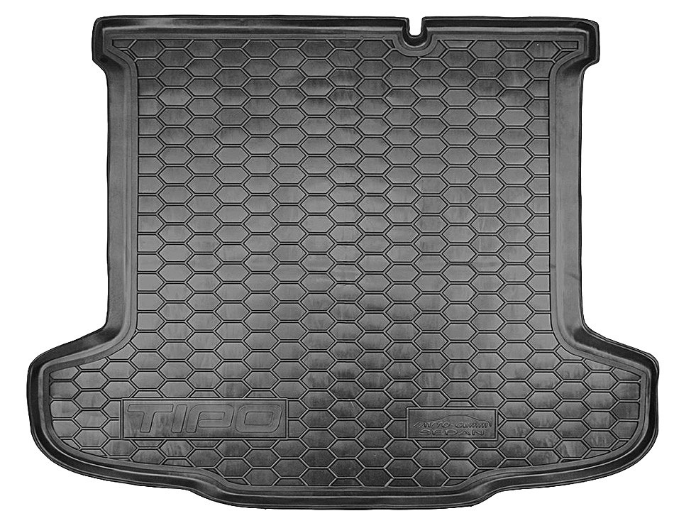 Коврик в багажник Fiat Tipo '2015-> (седан) Avto-Gumm (черный, пластиковый)