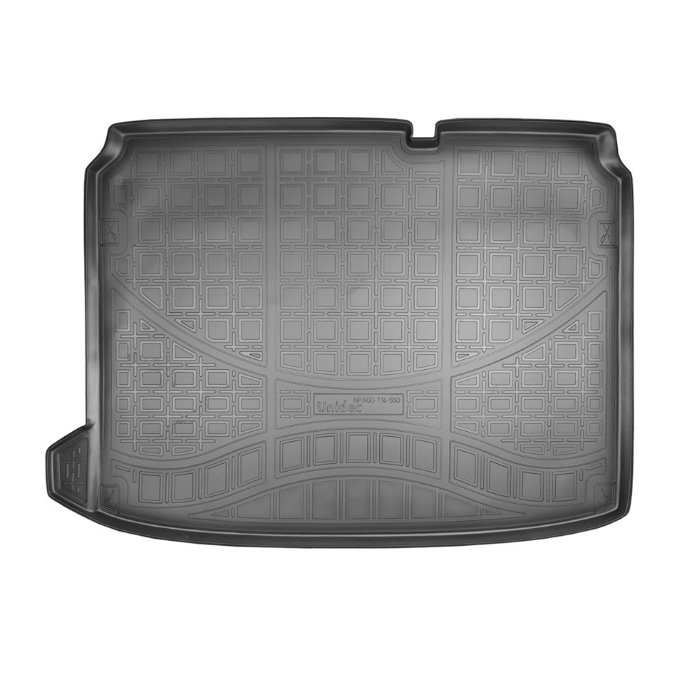 Коврик в багажник Citroen DS4 '2010-> (хетчбек, без сабвуфера) Norplast (черный, пластиковый)
