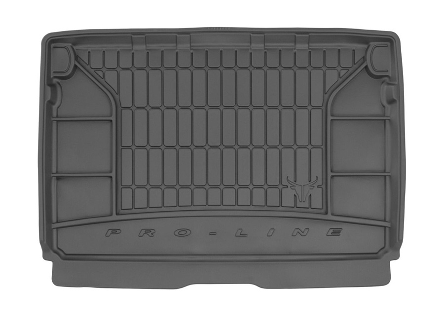 Коврик в багажник Citroen C3 Aircross '2017-> (верхняя полка) Frogum (черный, резиновый)