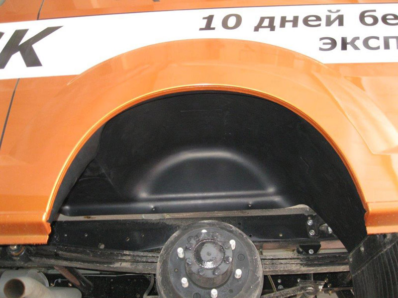 Подкрылок ГАЗ (Волга) ГАЗель NEXT '2013-> (цельнометаллическая, задний левый) Novline-Autofamily