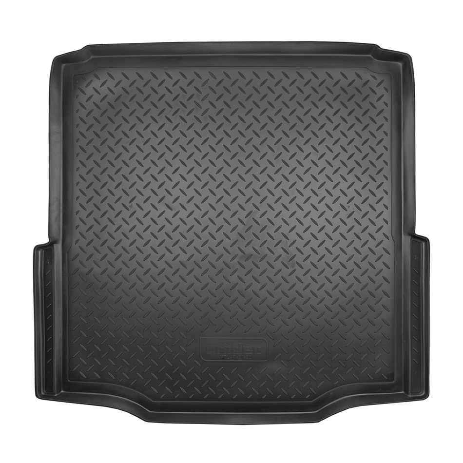 Коврик в багажник Skoda Superb '2008-2015 (седан) Norplast (черный, полиуретановый)