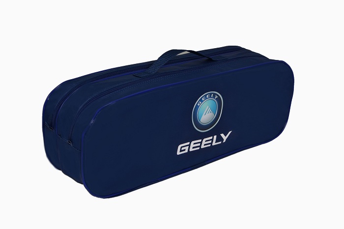 Сумка-органайзер в багажник Geely синяя (03-012-2Д) Poputchik