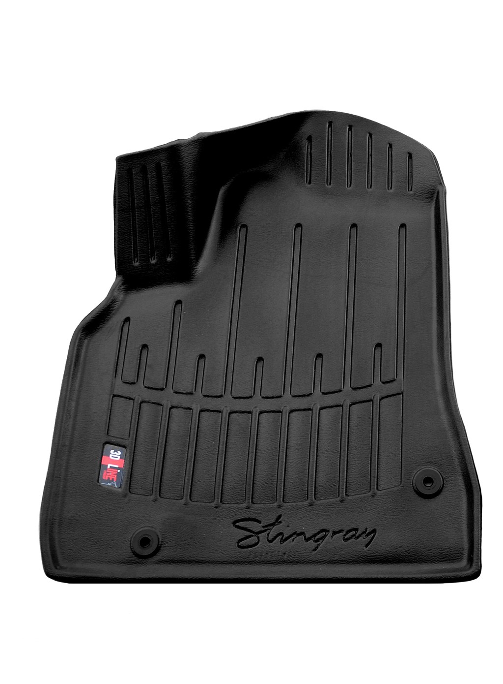 Коврик в салон Peugeot Partner '2008-2018 (водительский) Stingray (черные)