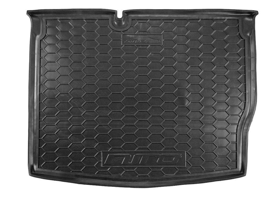 Коврик в багажник KIA Niro '2016-> (с докаткой) Avto-Gumm (черный, полиуретановый)