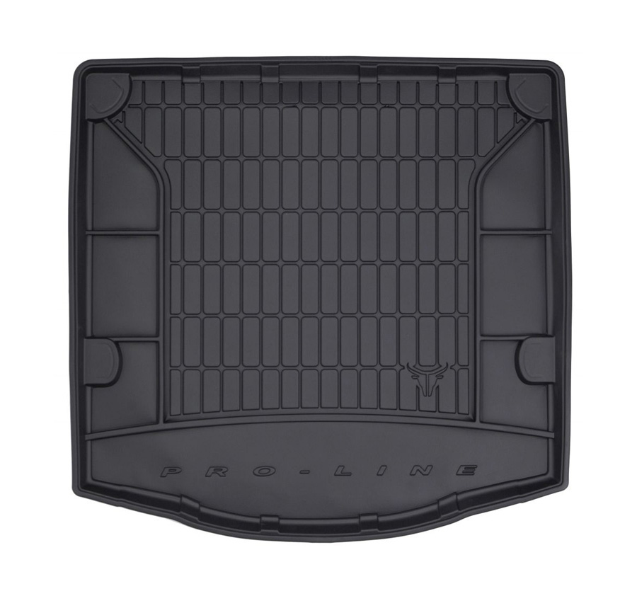 Коврик в багажник Ford Focus '2010-2019 (седан) Frogum (черный, резиновый)