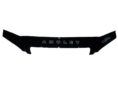 Дефлектор капота Chery Amulet (A15) '2003-2011 (с логотипом) Vip Tuning