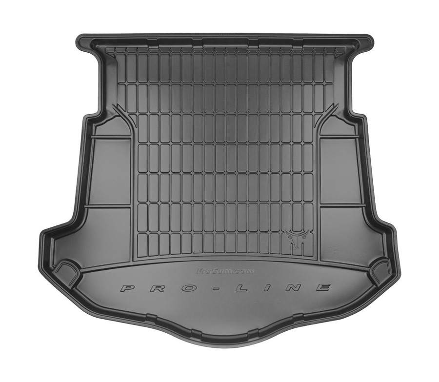 Коврик в багажник Ford Mondeo '2007-2014 (седан, с докаткой) Frogum (черный, резиновый)