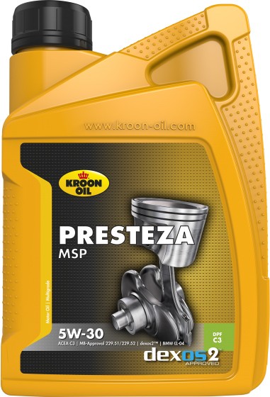 Масло моторное Kroon Oil Presteza MSP 5W-30 1 л (33228)