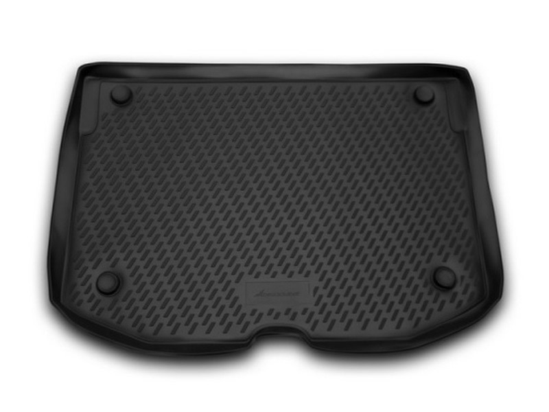Коврик в багажник Citroen DS3 '2009-2019 (хетчбек) Cartecs (черный, полиуретановый)