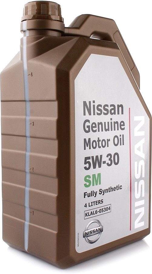 Масло моторное Nissan Genuine Motor Oil 5W-30 4 л (KLANB05304)