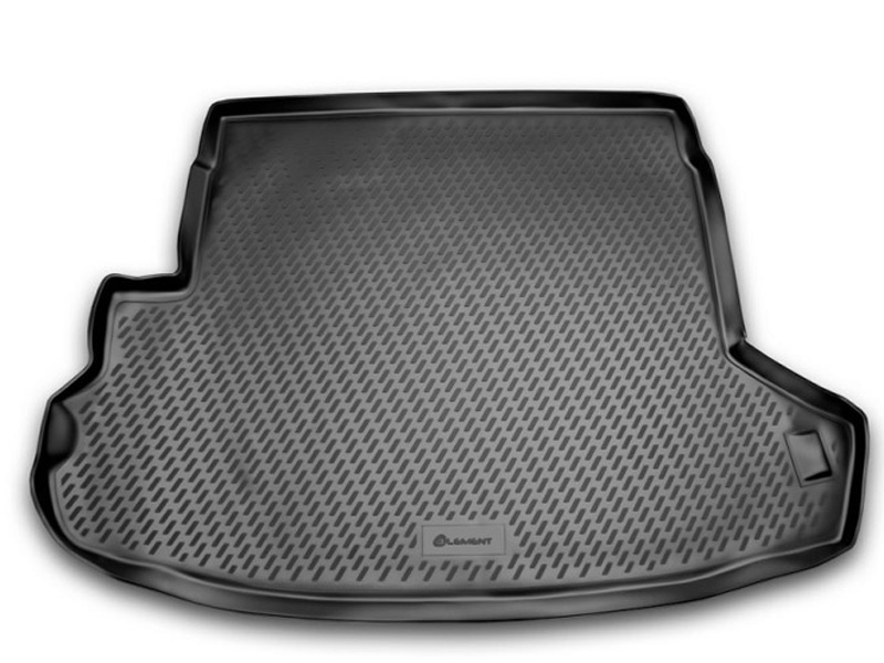 Коврик в багажник Nissan X-Trail (T31) '2007-2014 (с органайзером) Cartecs (черный, полиуретановый)