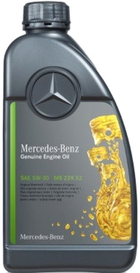 Масло моторное Mercedes-Benz Genuine Engine Oil MB 229.52 5W-30 1 л (A000989700611AMEE)